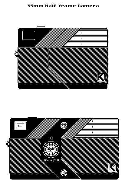 35mm half frame camera proposal