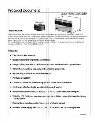 35mm Laser Thermal Printer