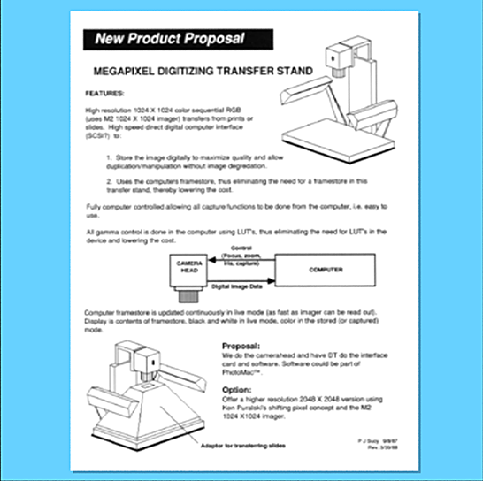 Megapixel Transfer Stand