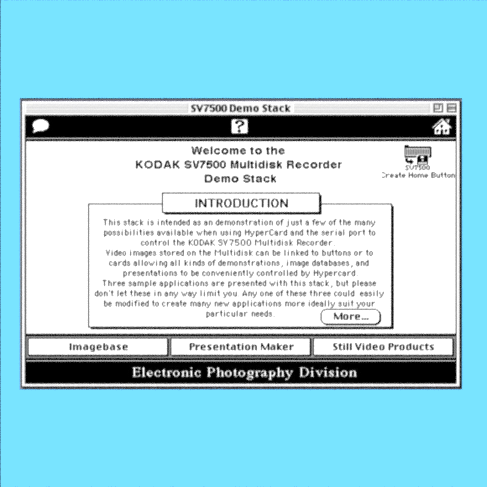 SV7500 Hypercard Stack