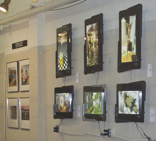 Arts for Greater Rochester Design Showcase - LED Display and desk designs.