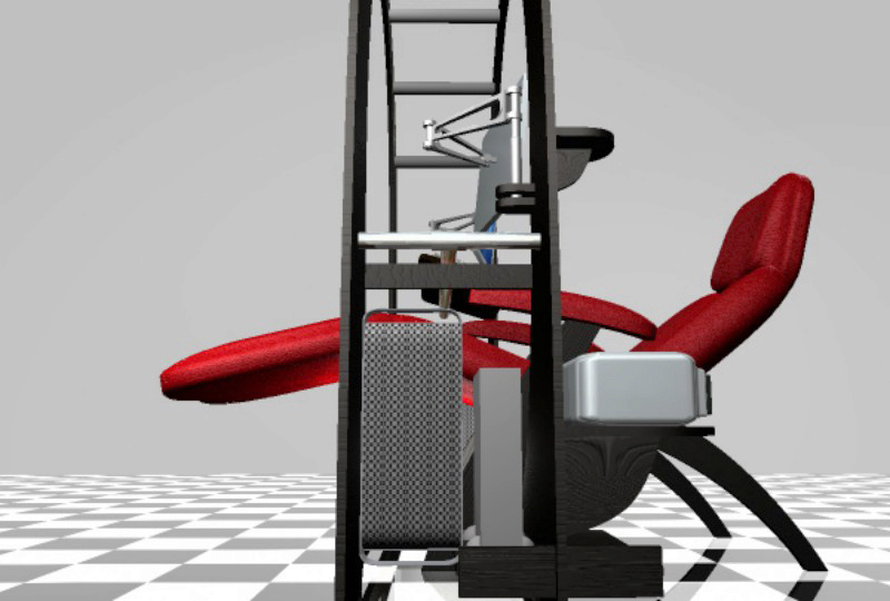 Perfect Desk Arch Side View