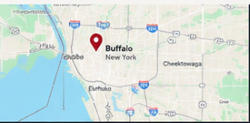 Buffalo New York location map