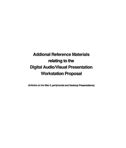 Additional materials