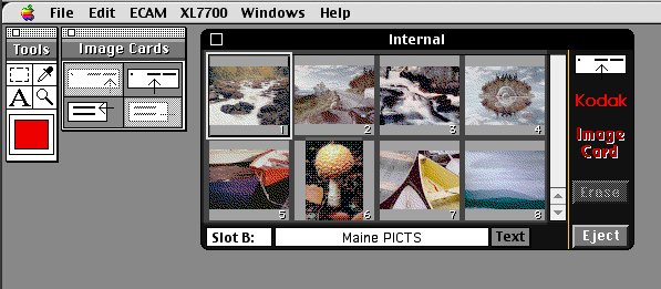 RAMcard Interface for ECAM