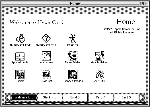 Hypercard Screenshot