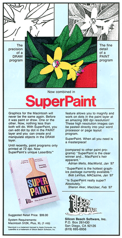 SuperPaint Ad