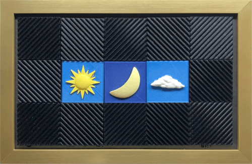 Sun, Moon & Cloud